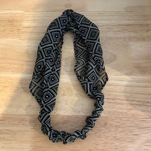 Patterned fabric headband